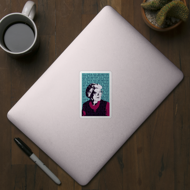 Rosa Parks Sit in Stand up Resist Fight Oppression by candhdesigns